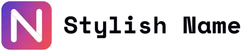 Stylish Name Logo